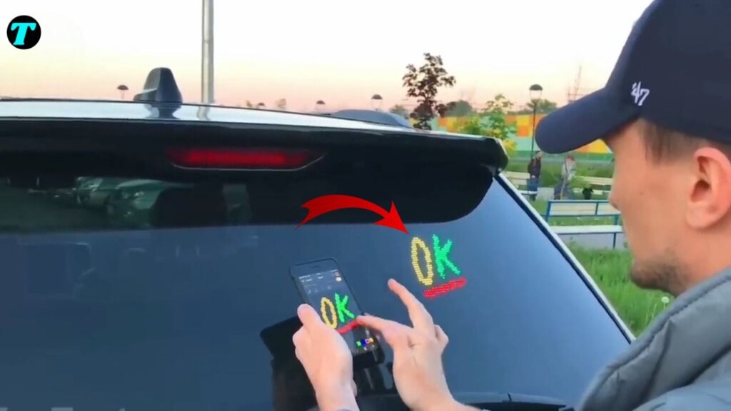 Emoji Car Display Gadget Emoji Car Display Gadget